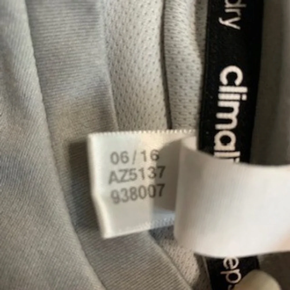 Adidas Mens Climalite Grey Short Sleeve Performance T-Shirt XL AZ5137